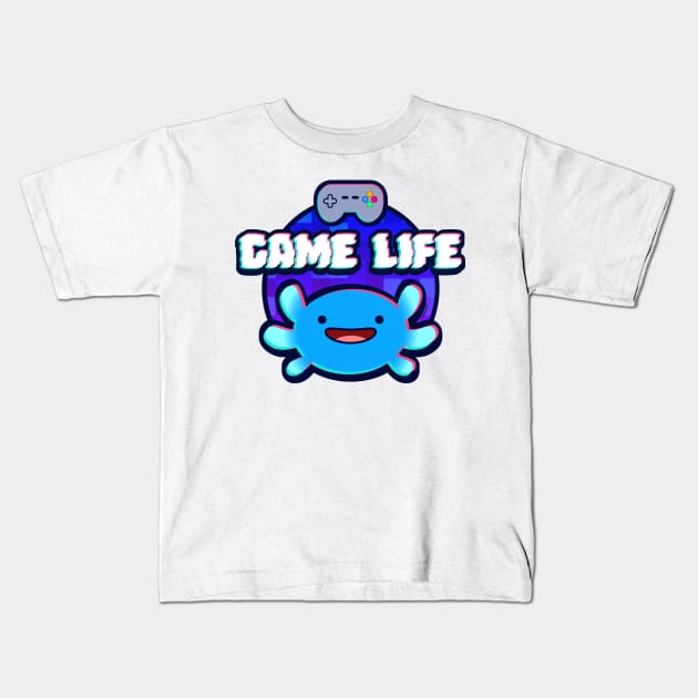 Game Life Patoli Studio Kids T-Shirt by Patoli Studio